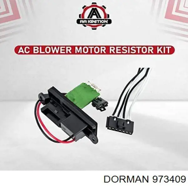 973409 Dorman резистор (сопротивление вентилятора печки (отопителя салона))