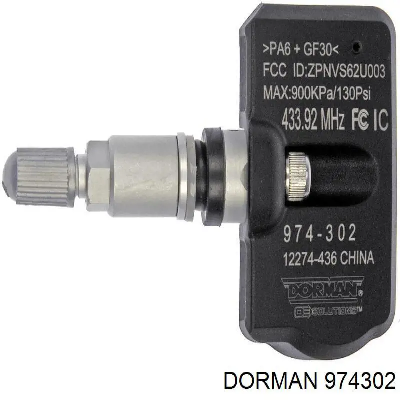 974302 Dorman датчик давления воздуха в шинах