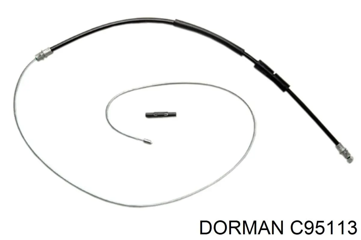 C95113 Dorman трос ручного тормоза задний левый
