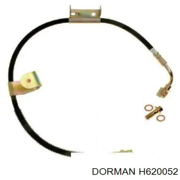 H620052 Dorman Шланг тормозной передний правый