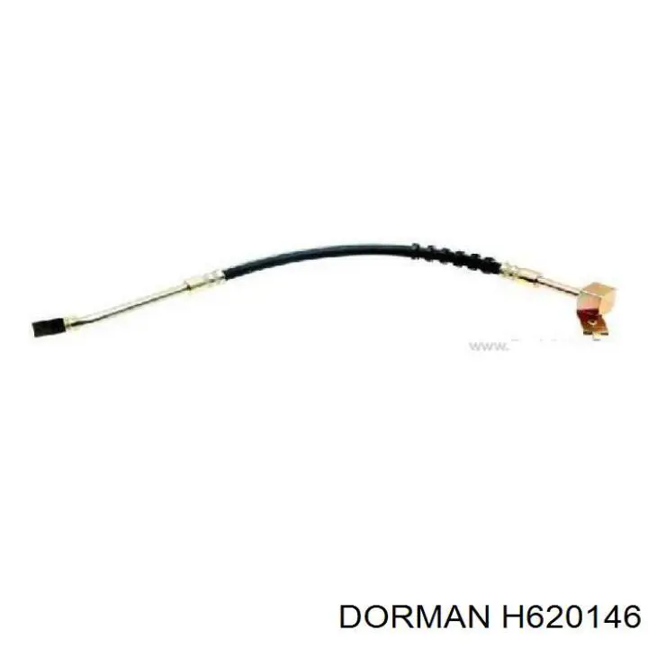 H620146 Dorman шланг тормозной передний левый