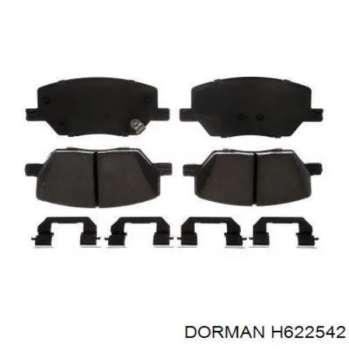 Шланг тормозной передний Dorman H622542 цена, от 12.67 USD