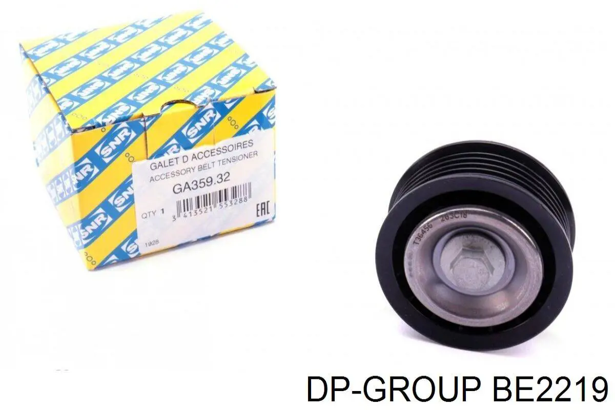 BE2219 DP Group Ролик приводного ремня, паразитный