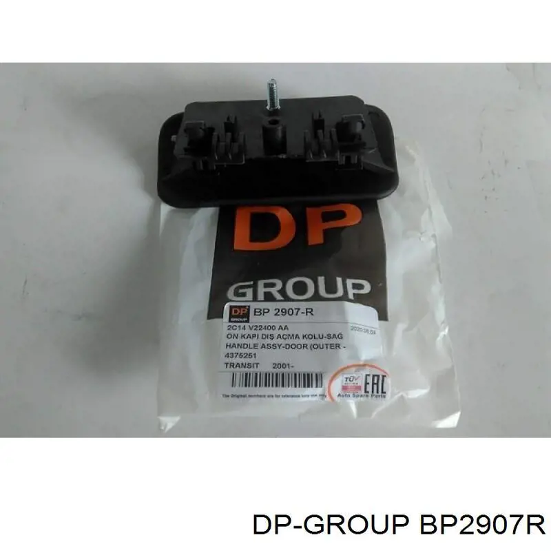 BP2907R DP Group Ручка передней двери наружная, правая