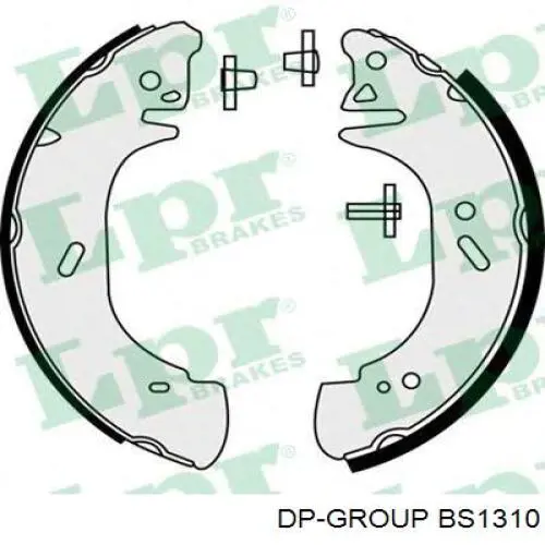 Задние барабанные колодки BS1310 DP Group