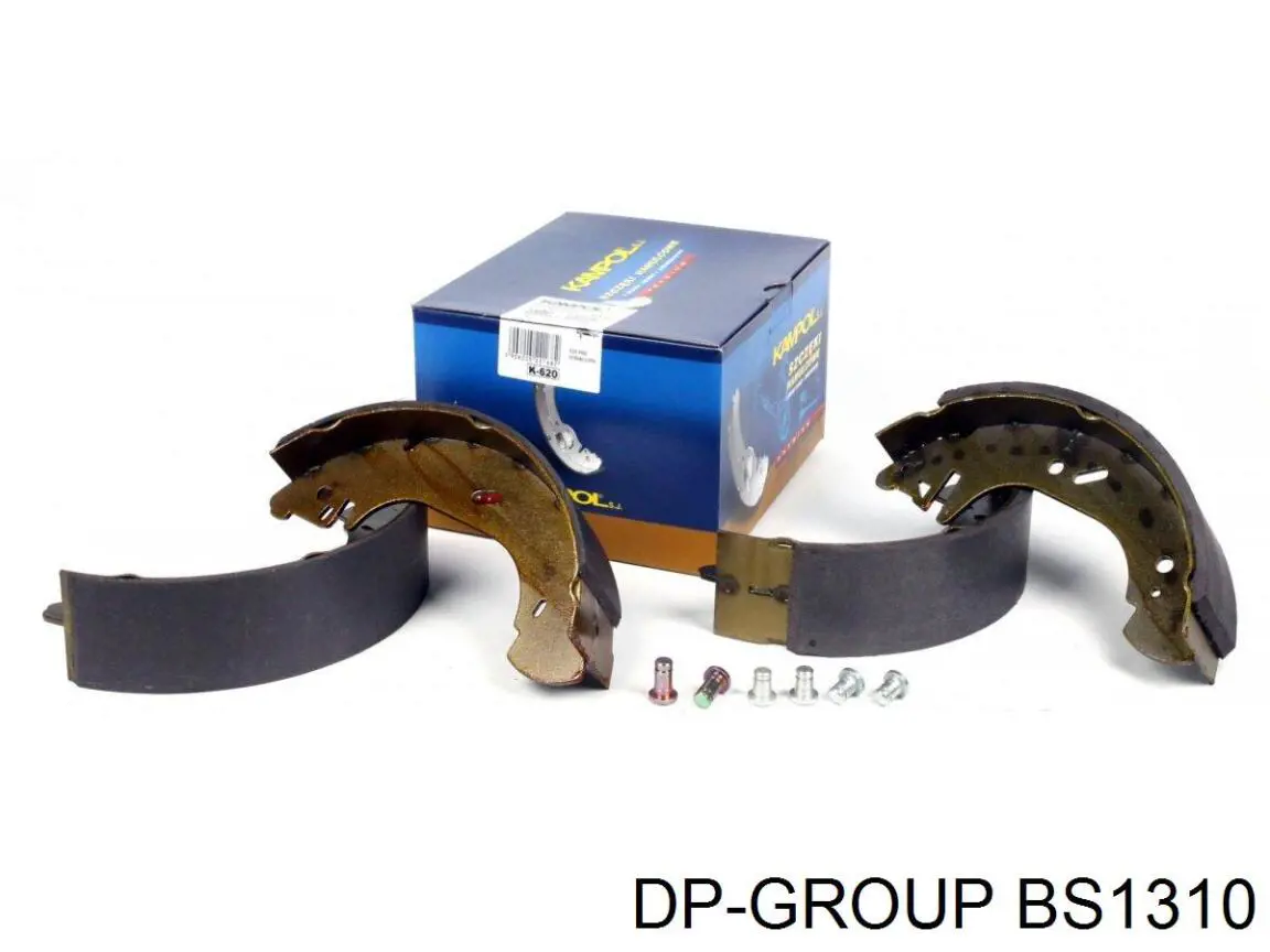 BS1310 DP Group Барабанные тормозные колодки