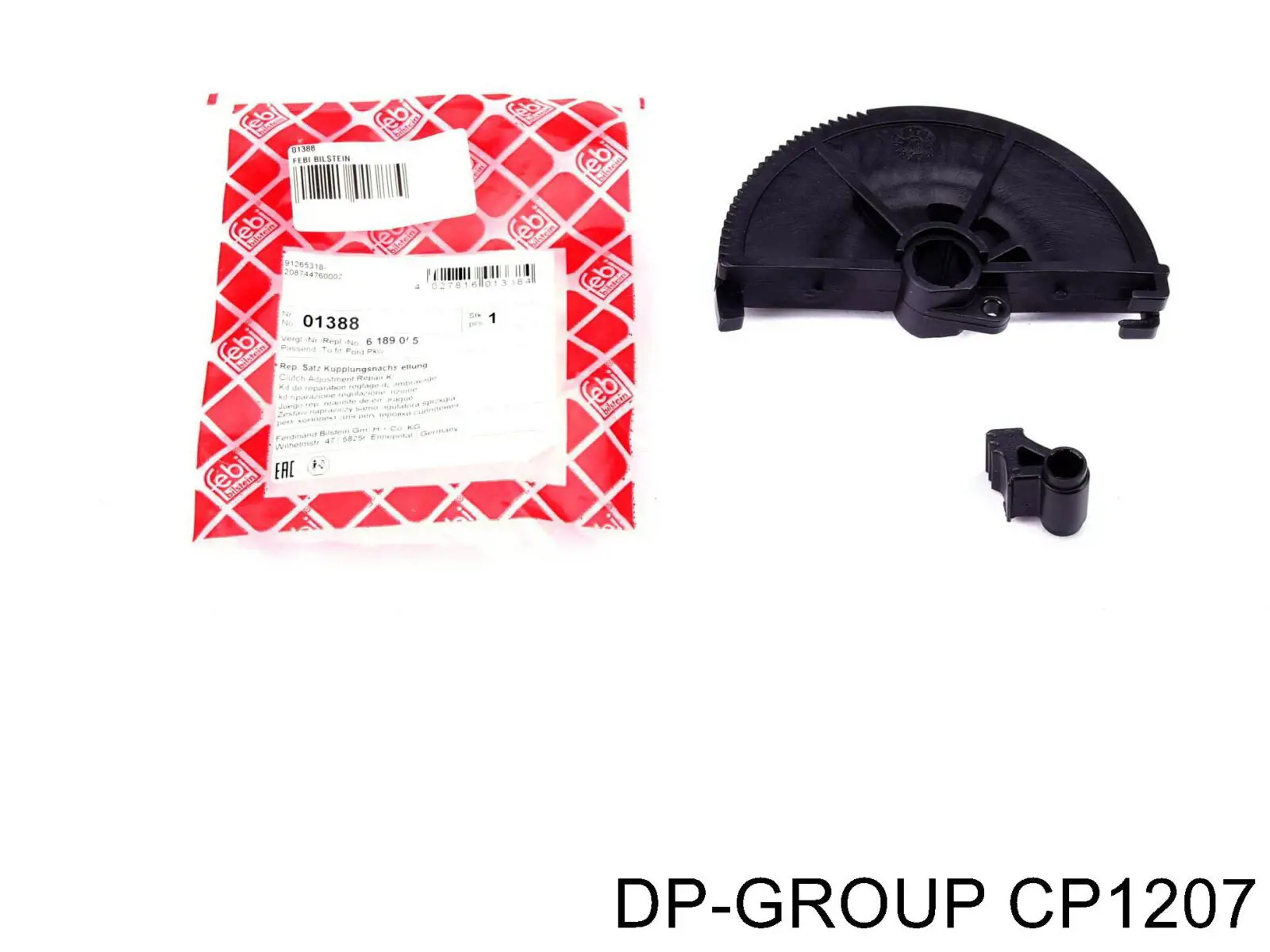 CP 1207 DP Group ремкомплект сектора привода сцепления