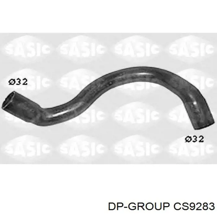 Патрубок радиатора CS9283 DP Group