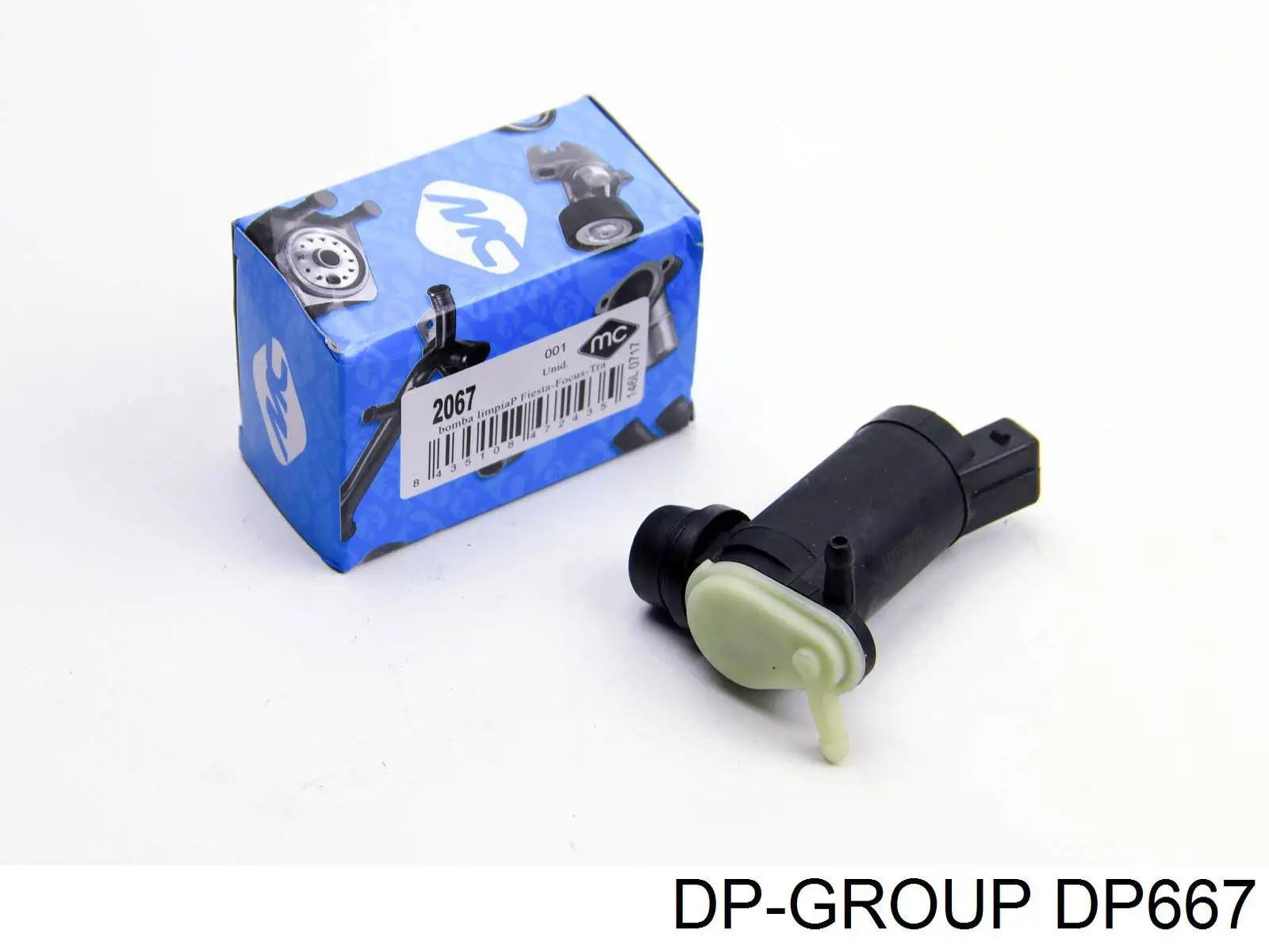 DP 667 DP Group насос-мотор омывателя стекла переднего/заднего