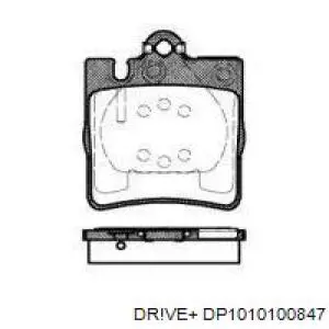 Задние тормозные колодки DP1010100847 Dr!ve+