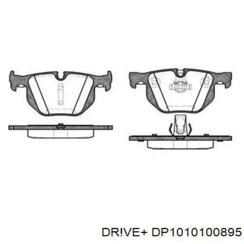 Передние тормозные колодки PF4006 Trialli