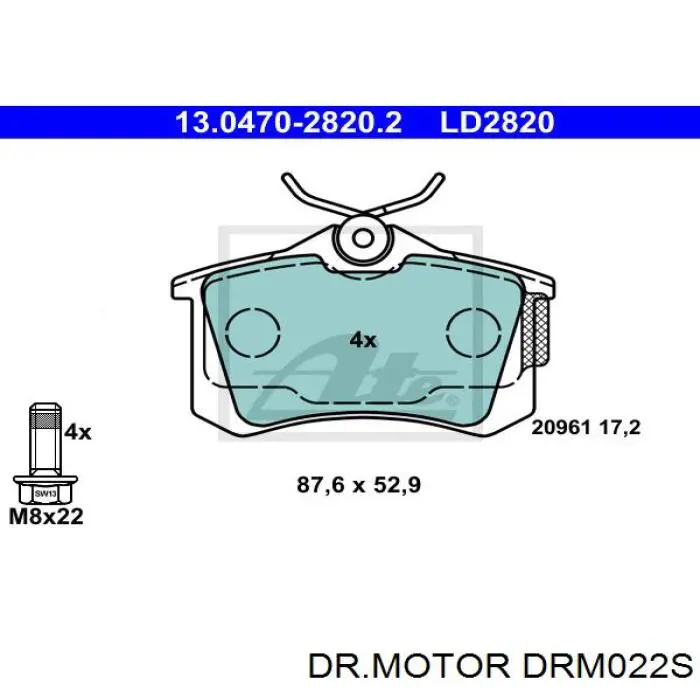 Кільце форсунки інжектора, посадочне DRM022S Dr.motor