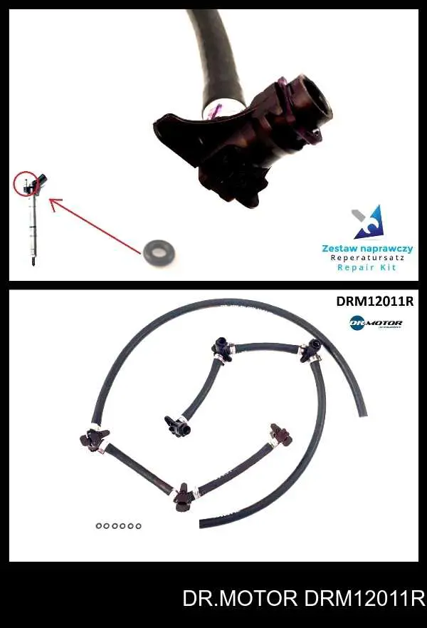 Обратная топливная трубка DRM12011R Dr.motor