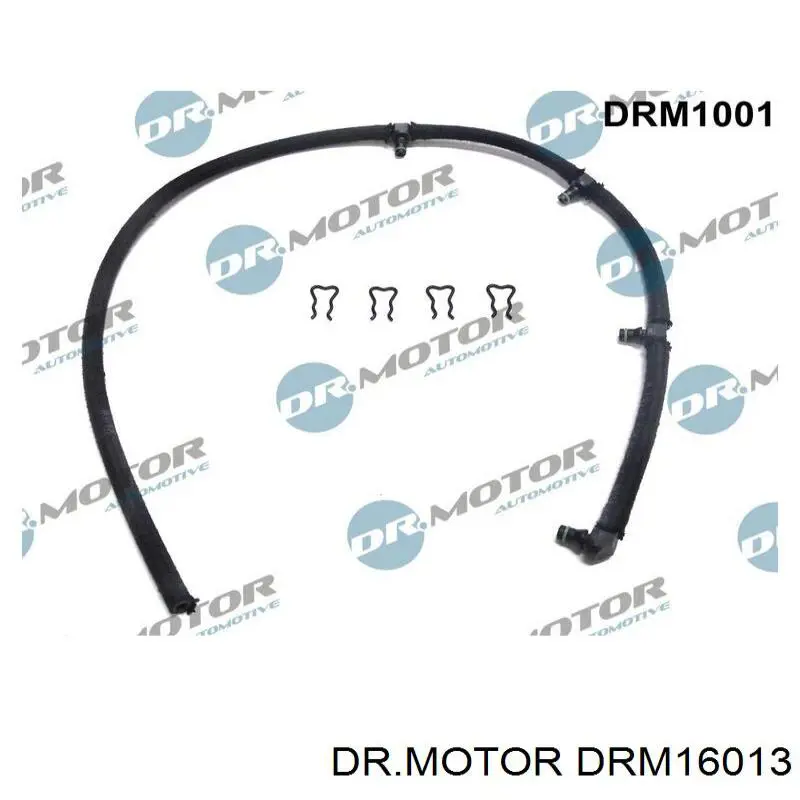 DRM16013 Dr.motor трубка топливная, обратная от форсунок