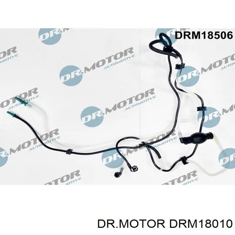DRM18010 Dr.motor трубка топливная, обратная от форсунок