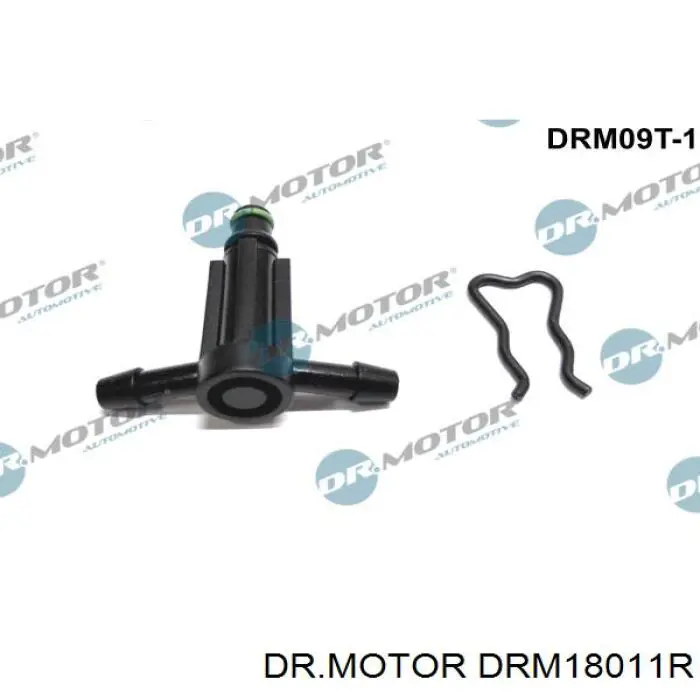 DRM18011R Dr.motor трубка топливная, обратная от форсунок