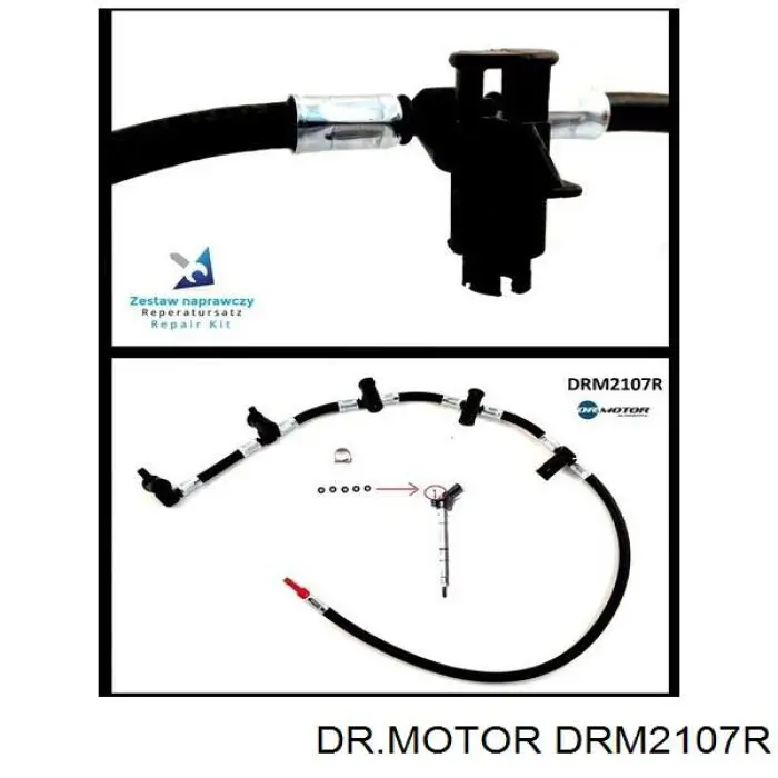 Обратная топливная трубка DRM2107R Dr.motor