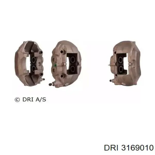 Суппорт тормозной передний левый 3169010 DRI