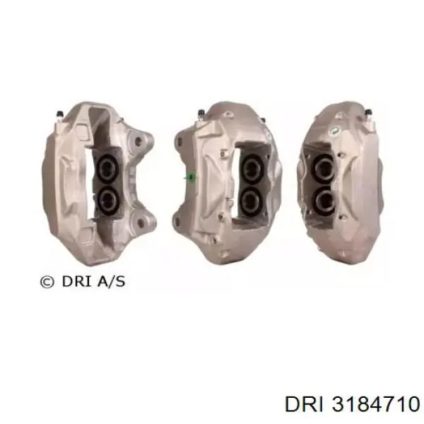 3184710 DRI Суппорт тормозной, передний, левый