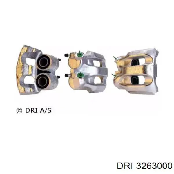 Суппорт тормозной передний левый 3263000 DRI