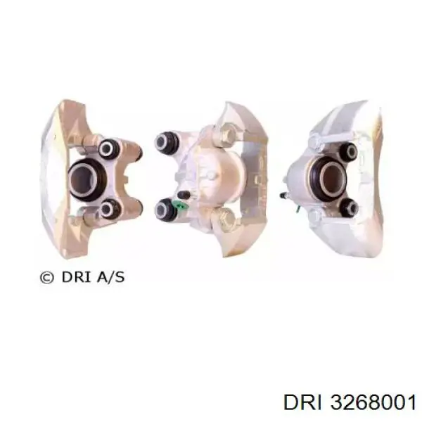 Суппорт тормозной передний левый 3268001 DRI