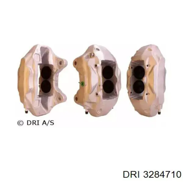 JBC0732 Kamoka Суппорт тормозной, передний, правый