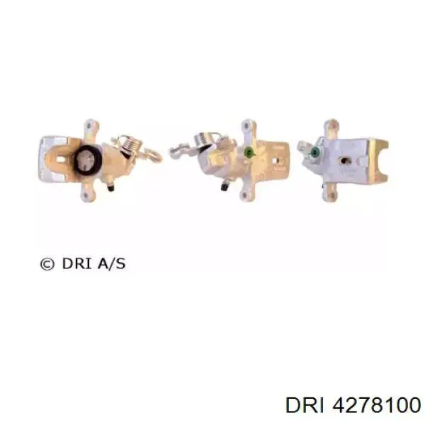 Суппорт тормозной задний правый 4278100 DRI