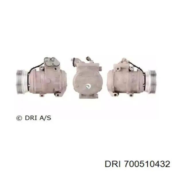 700510432 DRI compressor de aparelho de ar condicionado