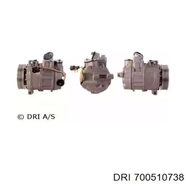 700510738 DRI compressor de aparelho de ar condicionado