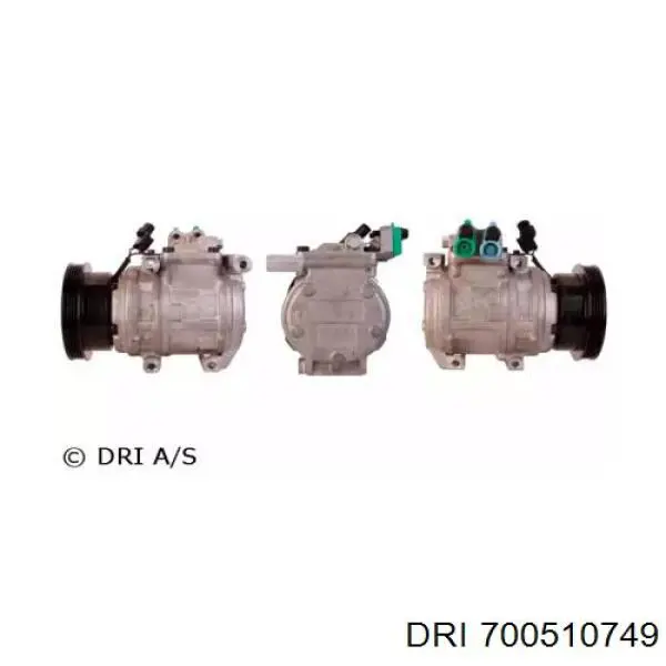 700510749 DRI compressor de aparelho de ar condicionado