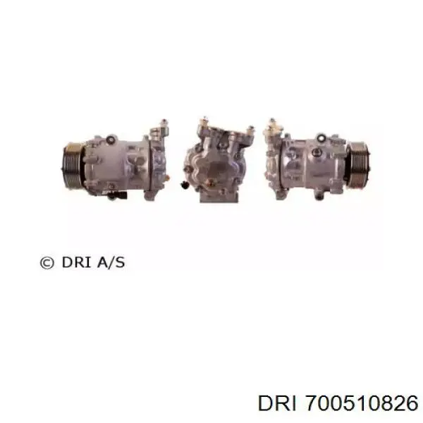 700510826 DRI compressor de aparelho de ar condicionado