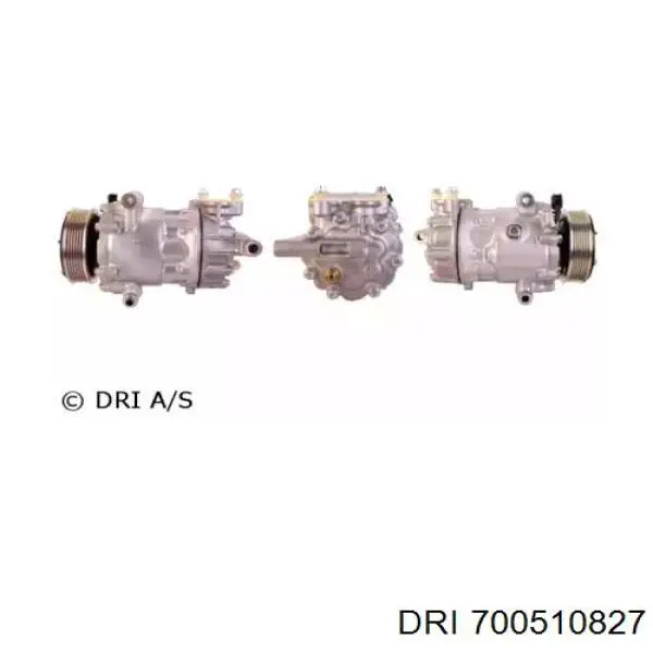 700510827 DRI compressor de aparelho de ar condicionado