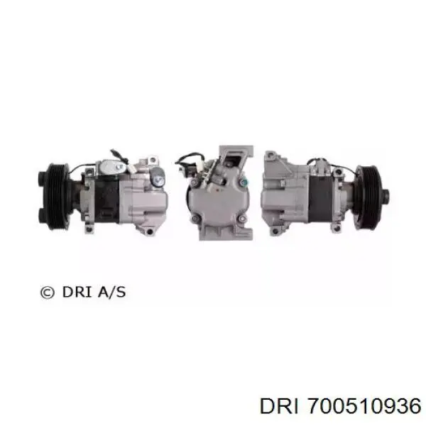 700510936 DRI compressor de aparelho de ar condicionado