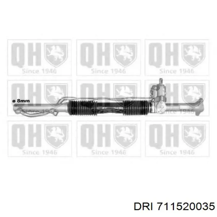 711520035 DRI Управление рулевое в сборе