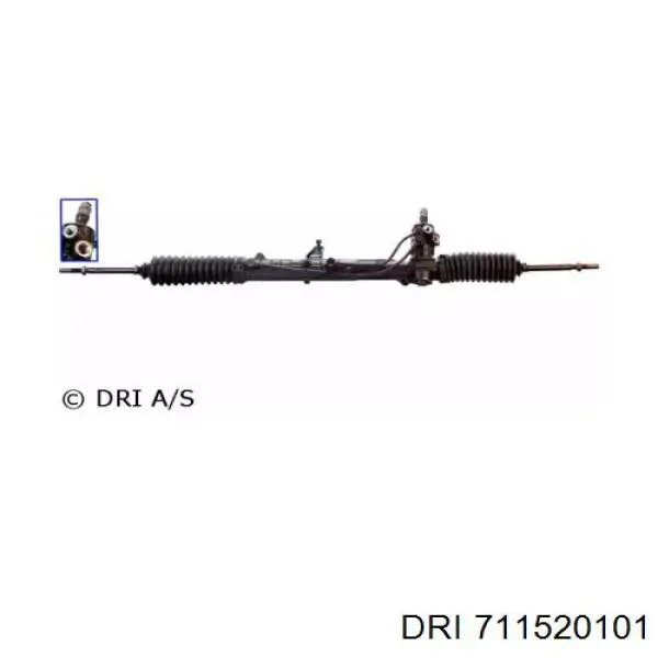 R2186 Motorherz cremalheira da direção