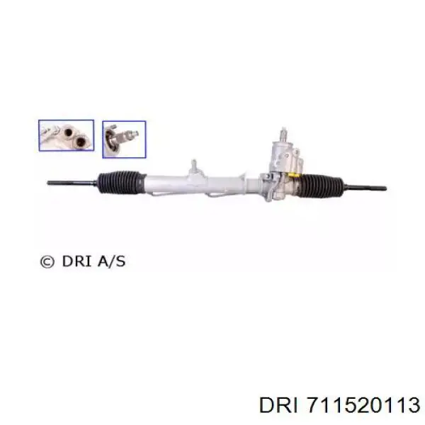 R2343 Motorherz cremalheira da direção