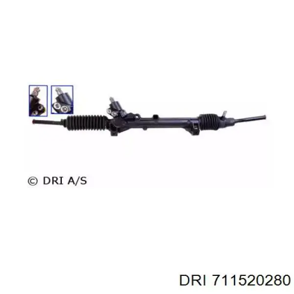 DSR526L Delco Remy cremalheira da direção