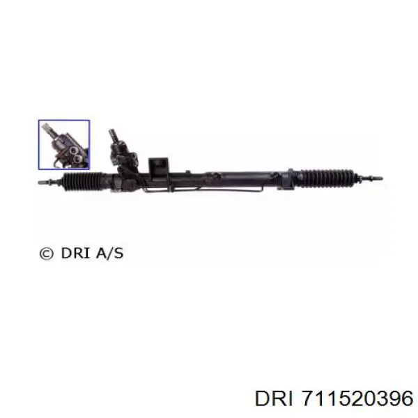 3524383 Volvo cremalheira da direção