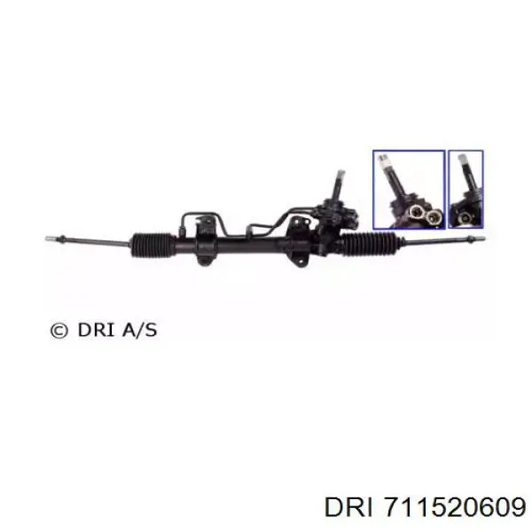 7701467499 Renault (RVI) cremalheira da direção