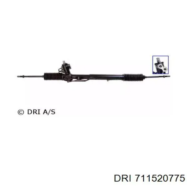 Cremalheira da direção para Rover 25 (RF)