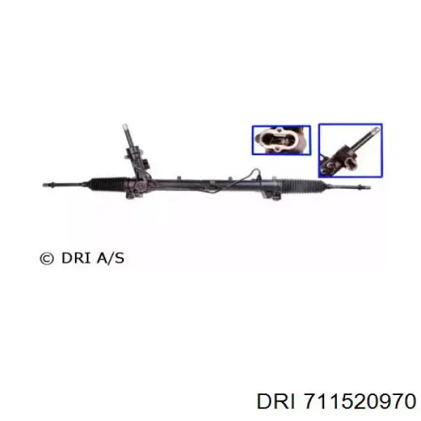 5962000044 ZF Parts cremalheira da direção