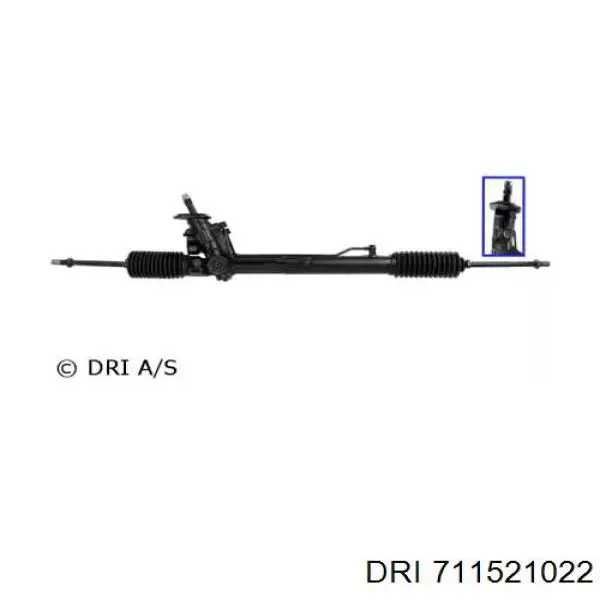 8Z1423055A VAG cremalheira da direção