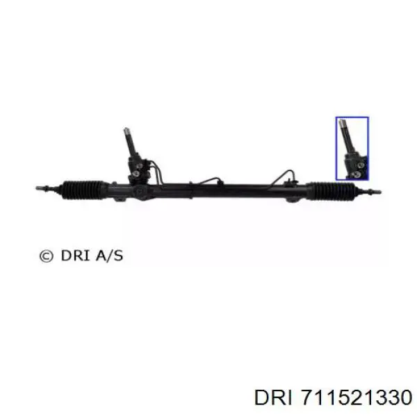 Cremalheira da direção para Citroen C5 (RD/X7)