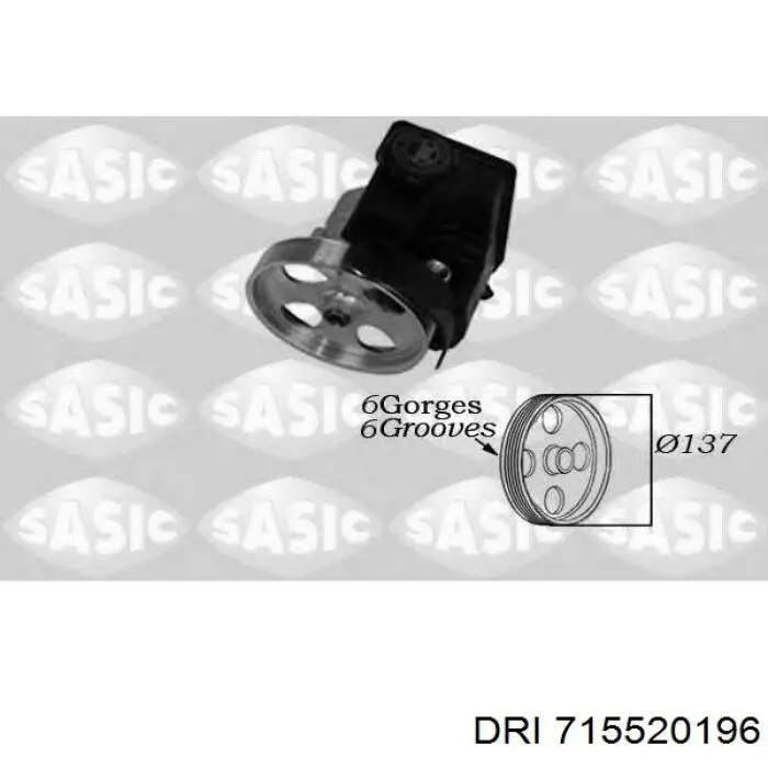 Купить 715520196 DRI Насос рулевого управления