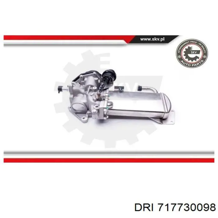 717730098 DRI Радиатор системы EGR