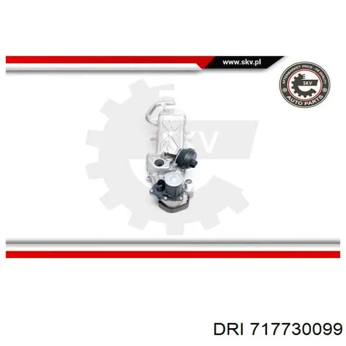 Купить 717730099 DRI Радиатор системы EGR
