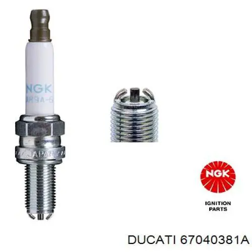 67040381A Ducati Свечи зажигания
