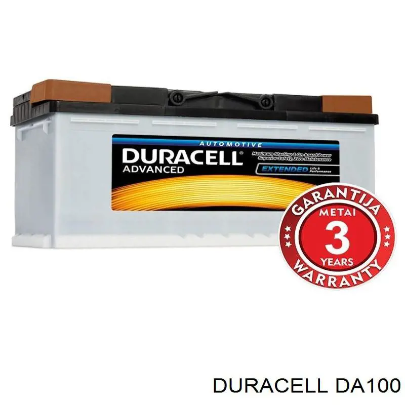  DA100 Duracell