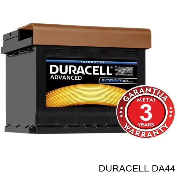 DA44 Duracell Аккумуляторная батарея