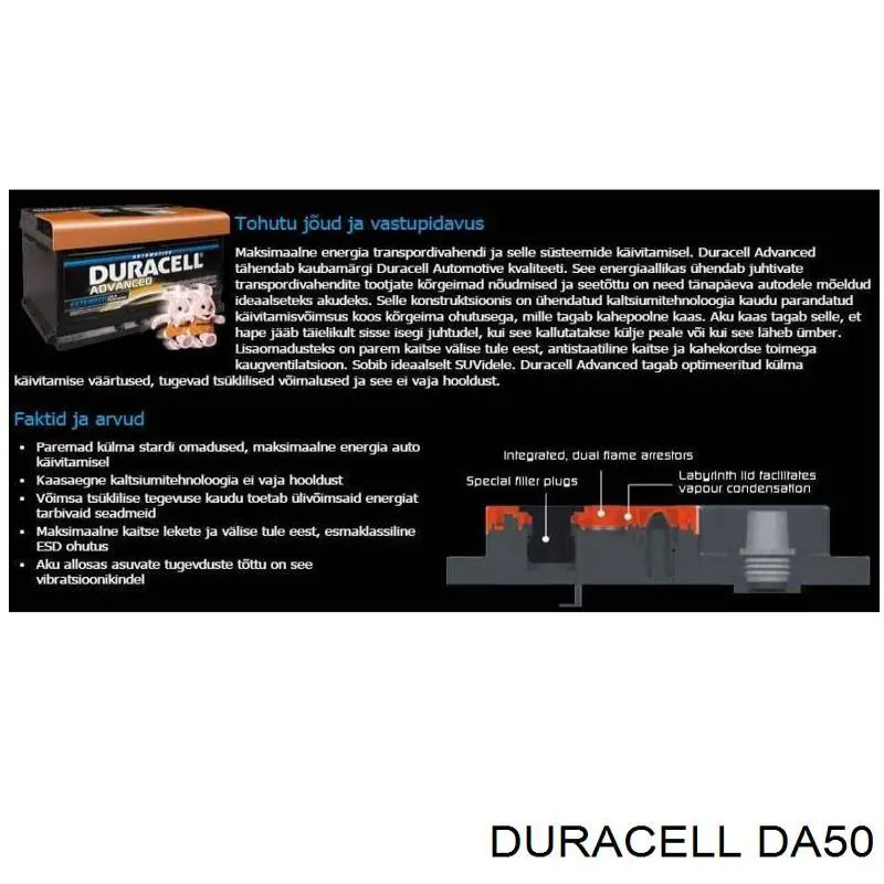 DA50 Duracell 